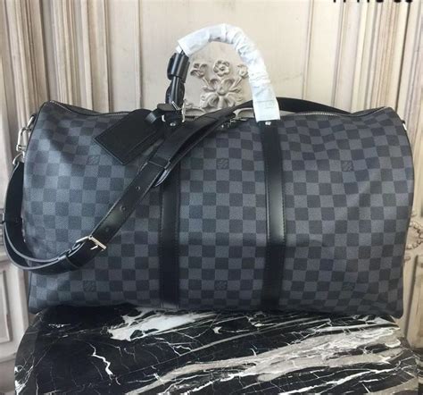 louis vuitton damier carryall|Keepall Bandoulière 50 Damier Graphite Canvas .